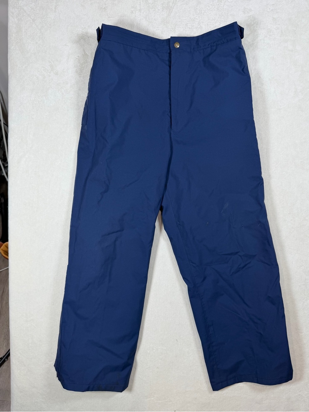 GORE-TEX Toruney Vintage Large Men's Dark Blue Waterproof Rain Jogger Pants